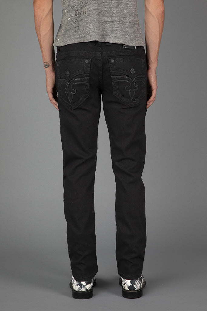 Arther Alt Straight Jeans in Black