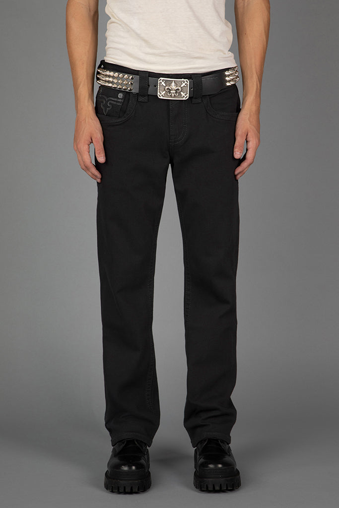 Arther Bootcut in Black/Black