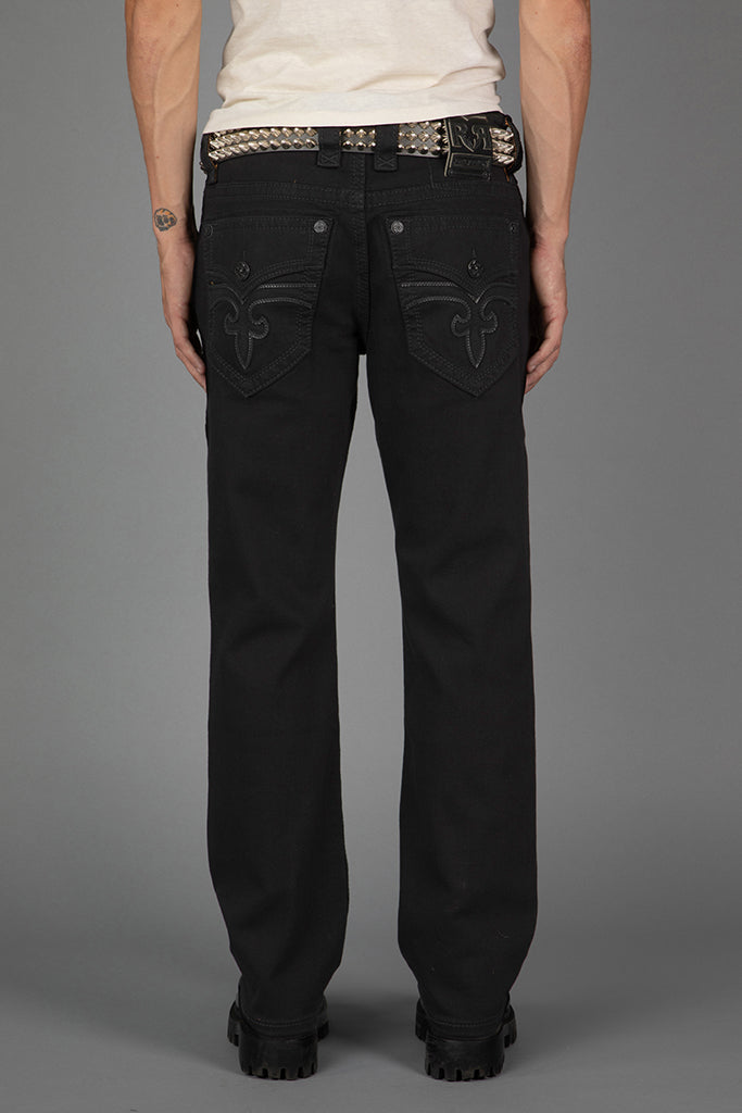 Arther Bootcut in Black/Black