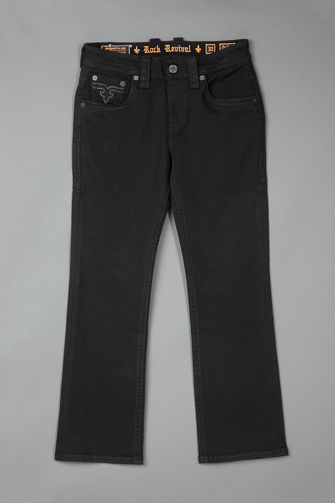 Arther Bootcut in Black/Black