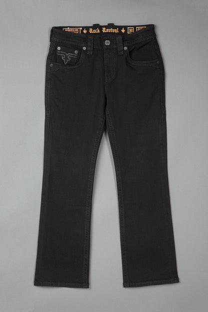 Arther Bootcut in Black/Black