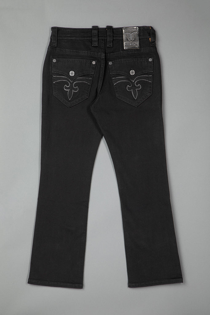 Arther Bootcut in Black/Black