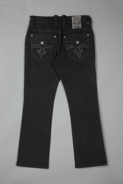 Arther Bootcut in Black/Black