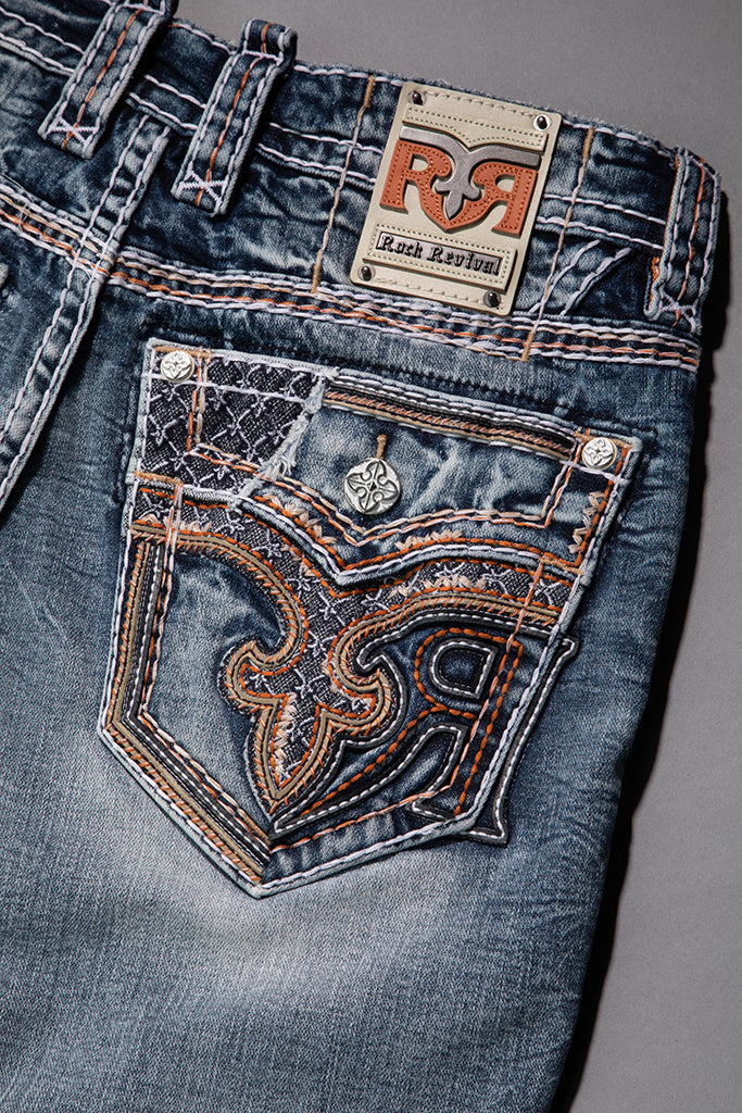 Baxter Denim Shorts in Medium Blue