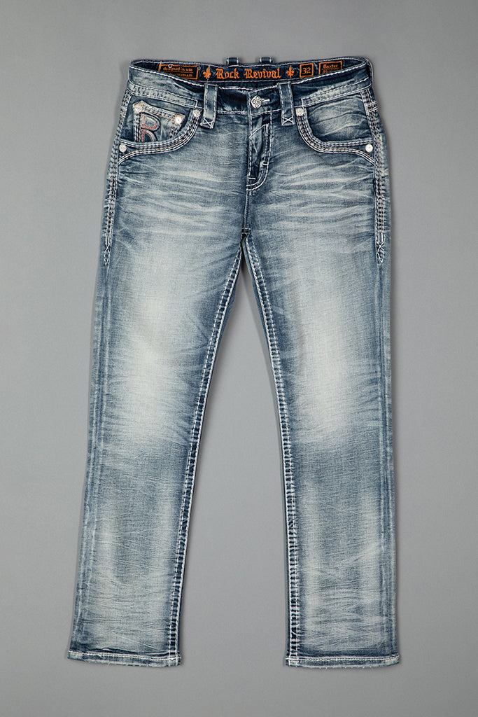 Baxter Straight Jeans in Light Blue