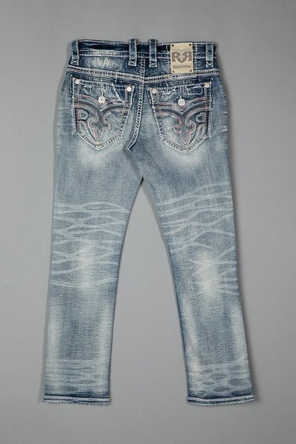 Baxter Straight Jeans in Light Blue