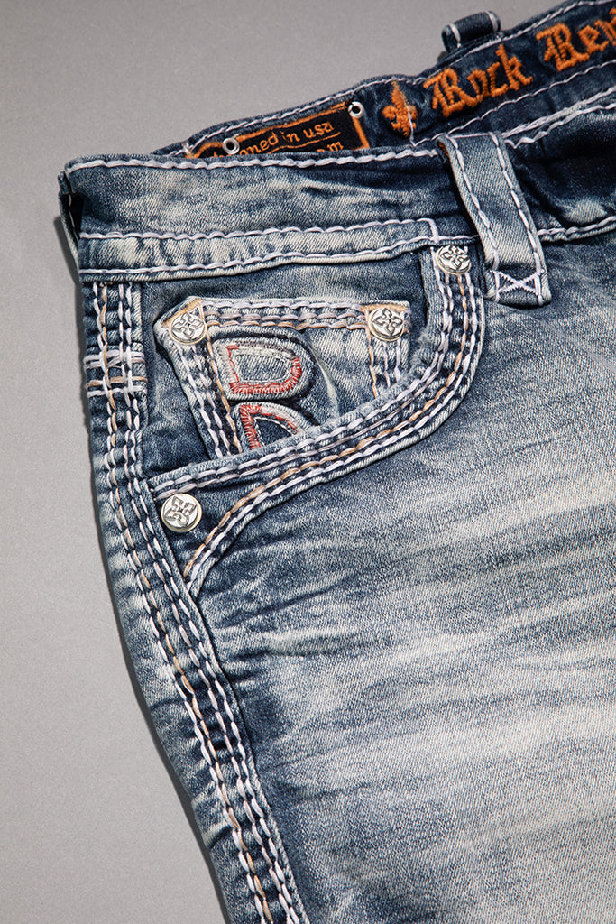 Baxter Straight Jeans in Light Blue