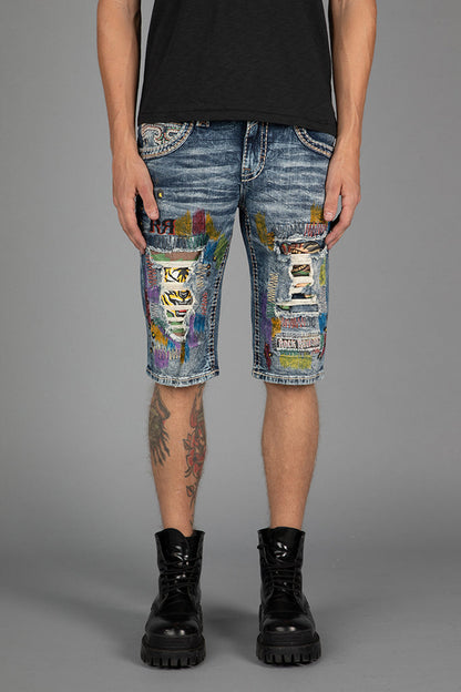 Deen Denim Shorts Medium Blue