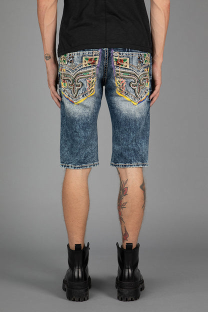 Deen Denim Shorts Medium Blue