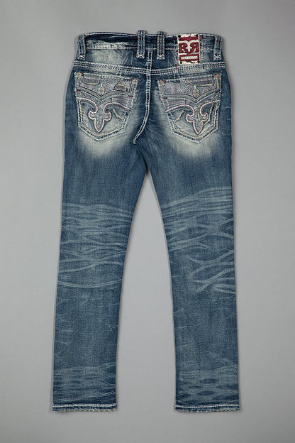Brayen Straight Jeans in Medium Wash