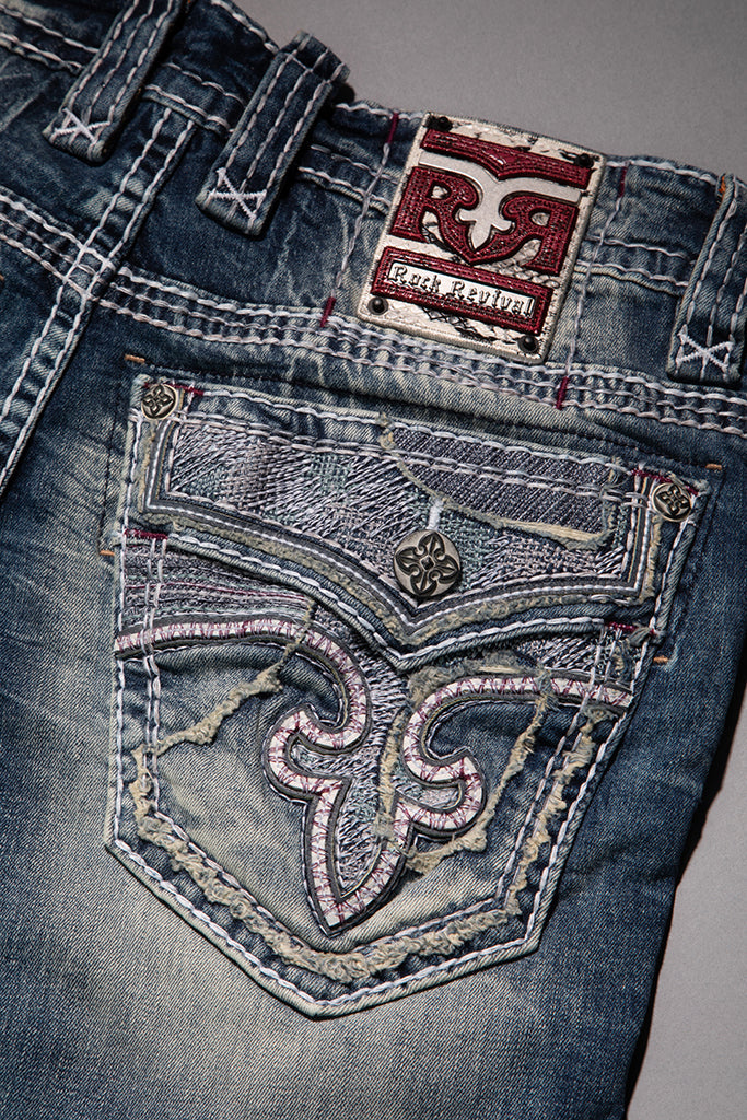 Brayen Straight Jeans in Medium Wash