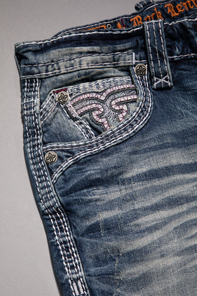 Brayen Straight Jeans in Medium Wash