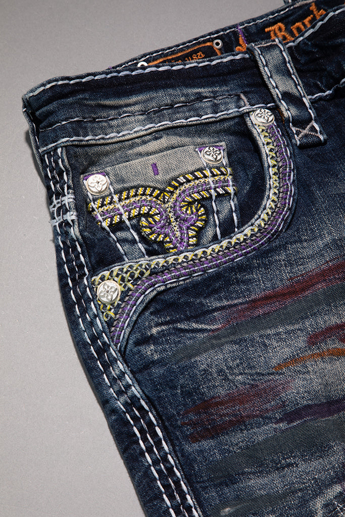 Armie Straight Jeans Medium Blue