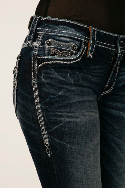 Dubarry Bootcut Jeans in Dark Blue