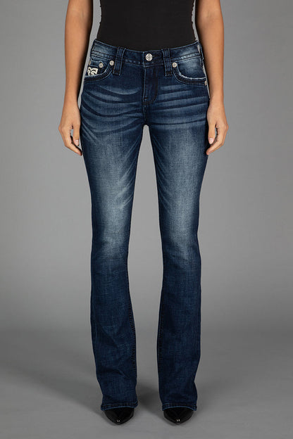 Dubarry Bootcut Jeans in Dark Wash