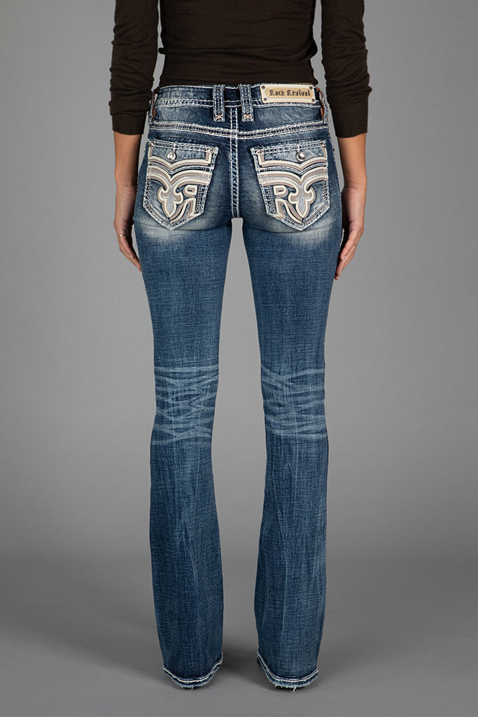 Yucca Bootcut Jeans in Medium Blue