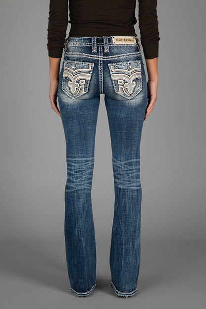 Yucca Bootcut Jeans in Medium Blue