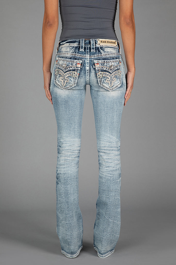 Talisa Low-Rise Bootcut Jeans