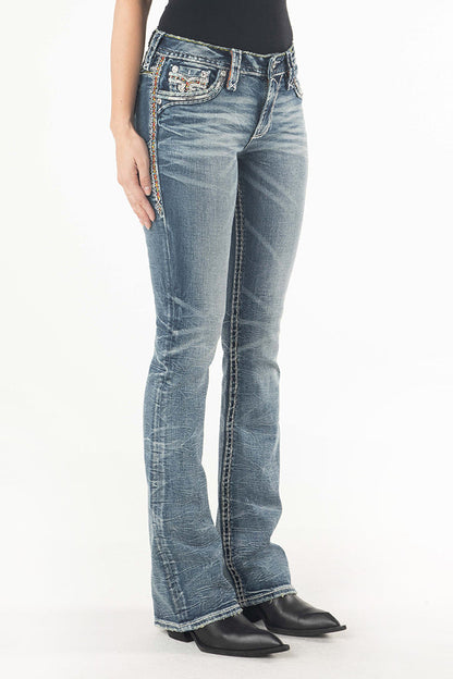 Raelynn Bootcut Jeans in Medium Wash