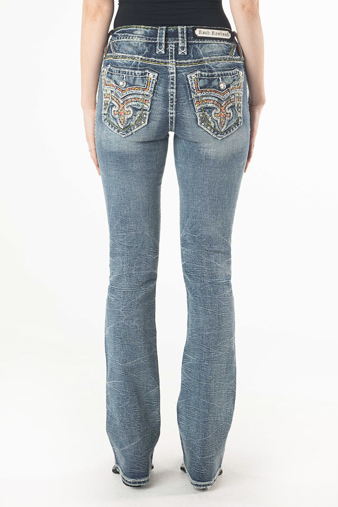 Raelynn Bootcut Jeans in Medium Wash