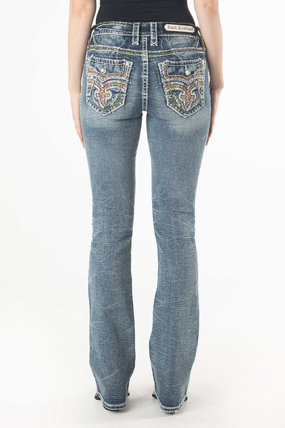 Raelynn Bootcut Jeans in Medium Wash