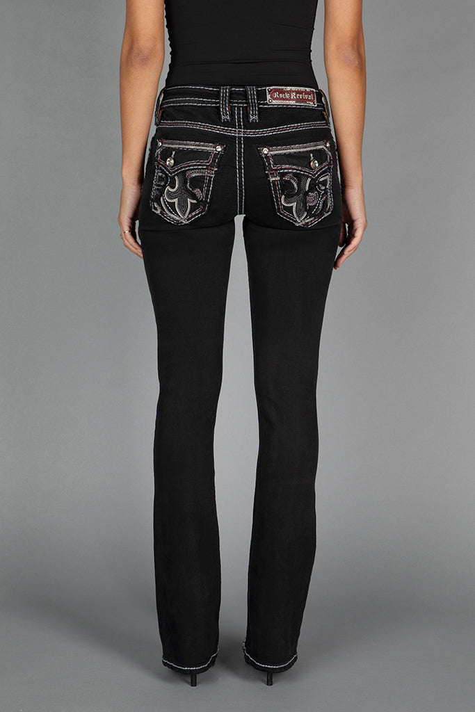 Laran Bootcut Jeans in Black