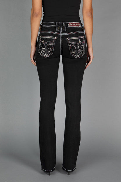 Laran Bootcut Jeans in Black
