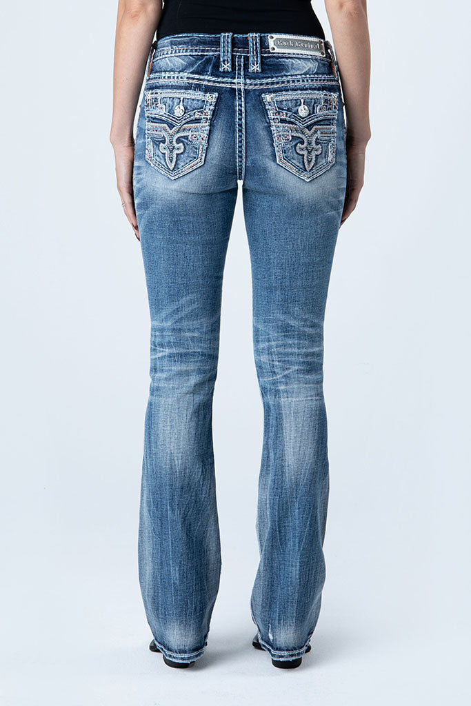 Eliza Bootcut Jeans in Medium Wash