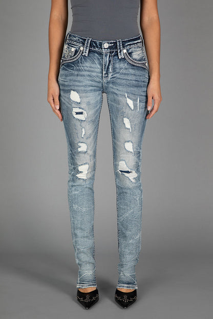 Joelle Straight Jeans