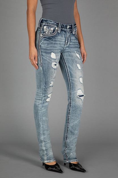 Joelle Straight Jeans