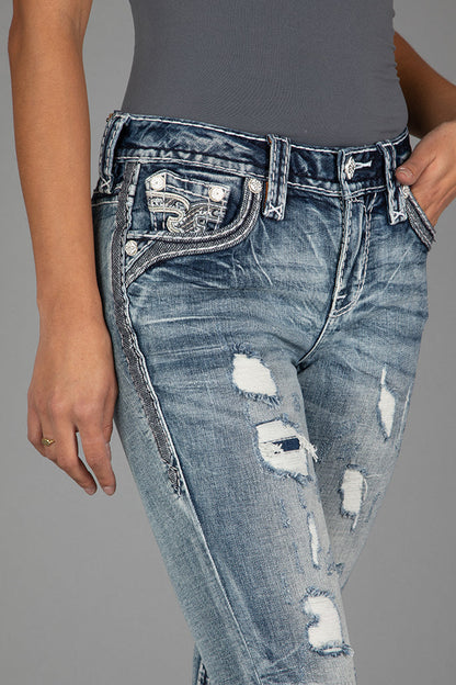 Joelle Straight Jeans