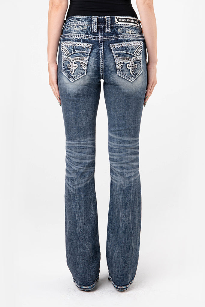 Keziah Bootcut Jeans in Medium Wash
