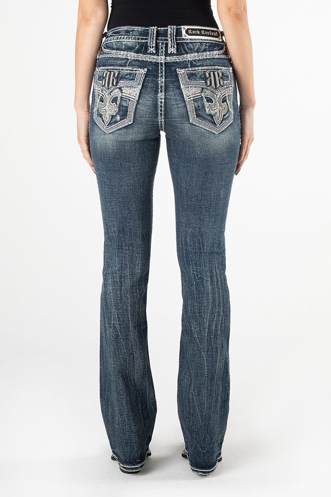 Emrose Bootcut Jeans in Dark Wash