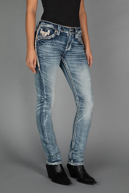 Edaline Straight Jeans