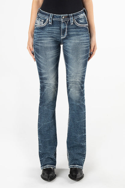 Suri Bootcut Jeans in Medium Wash