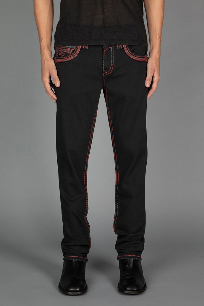 Zinfandel Alt Straight Jeans in Black