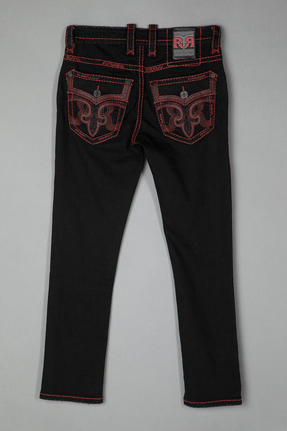 Zinfandel Alt Straight Jeans in Black