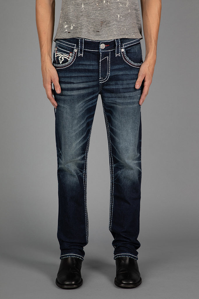 Zinfandel Straight Jeans in Dark Blue