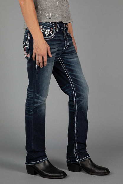 Zinfandel Straight Jeans in Dark Blue