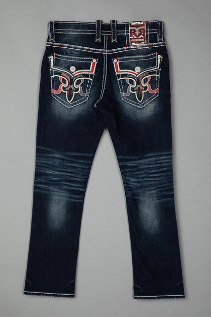 Zinfandel Straight Jeans in Dark Blue