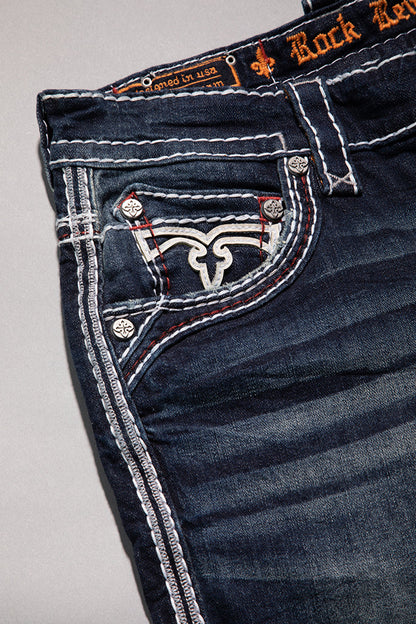 Zinfandel Straight Jeans in Dark Blue
