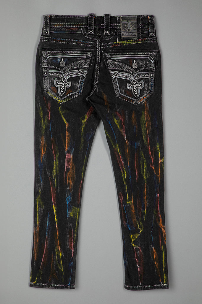 Lunar Rock Alt Straight Jeans Black Wash