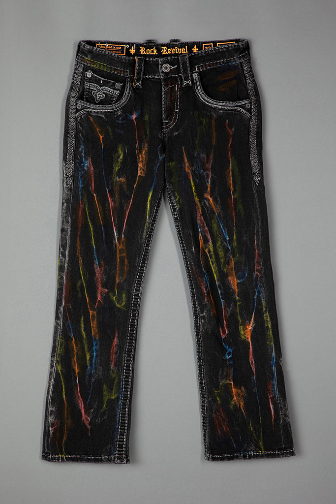 Lunar Rock Bootcut Jeans Black Wash