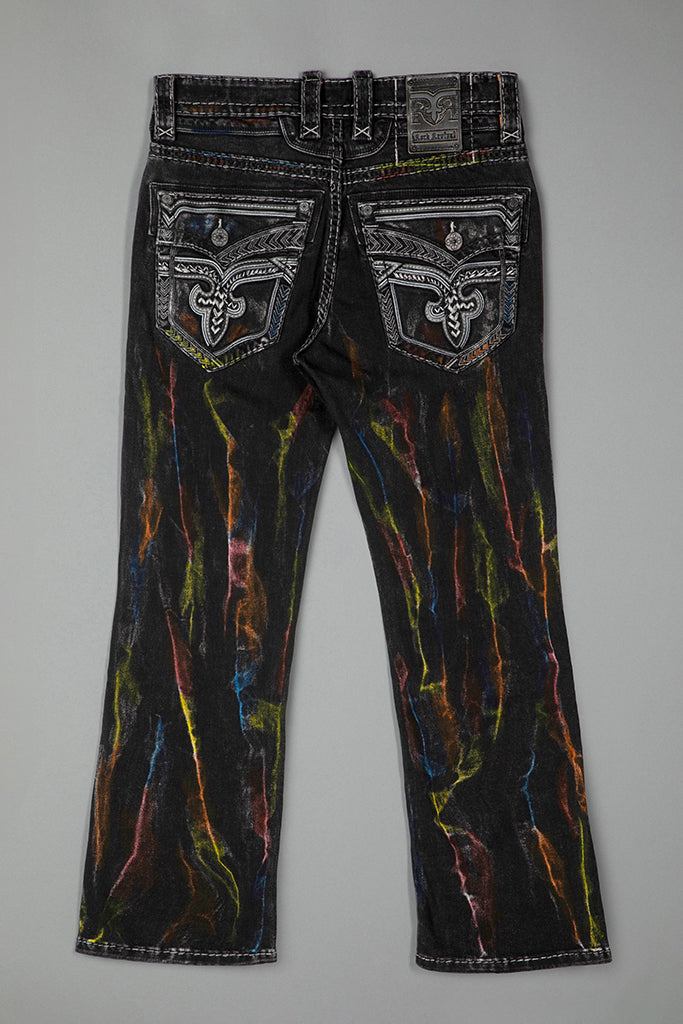Lunar Rock Bootcut Jeans Black Wash