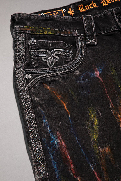 Lunar Rock Bootcut Jeans Black Wash