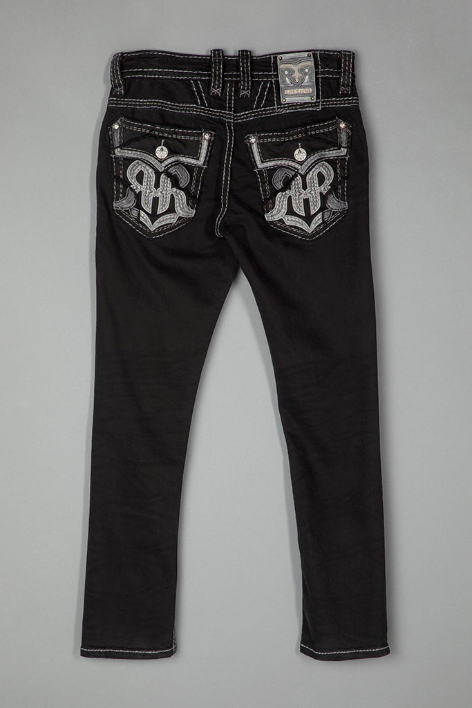 Garlyn Alt Straight Jeans in Black