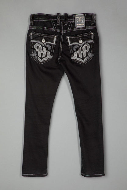 Garlyn Alt Straight Jeans in Black