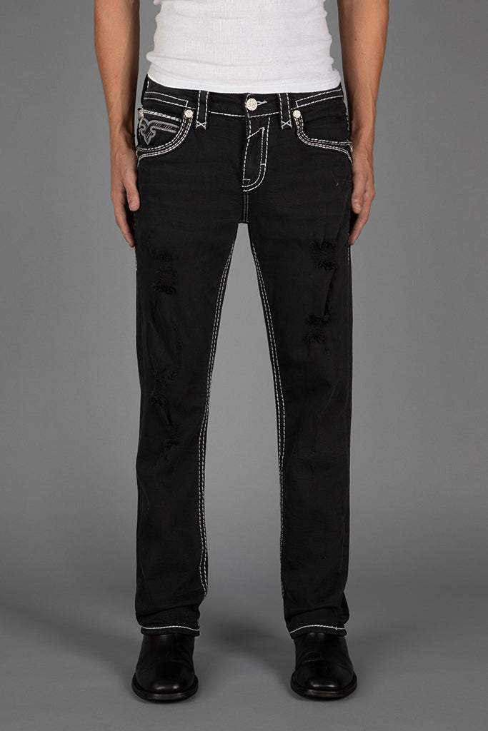 Kylo Straight Jeans in Black
