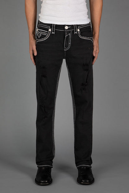 Kylo Straight Jeans in Black