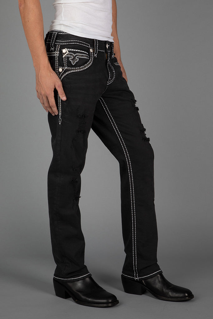 Kylo Straight Jeans in Black